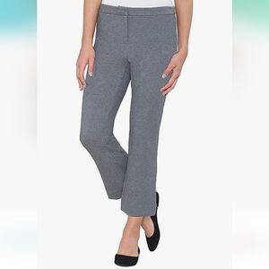 Max & Mia Ladies' Capri Dress Pants Sz Large Gray
